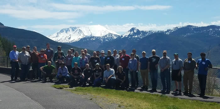 CAFS group at Mt. St. Helens